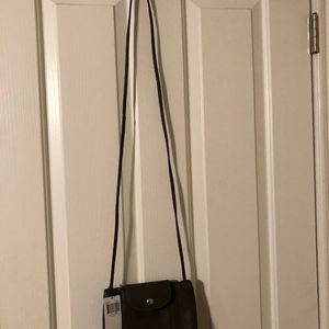 Longchamp LePliage Cuir small crossbody
